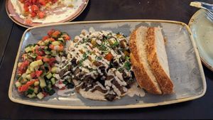 Oyster Mushroom Shawarma at Kuli Alma in Frankfurt