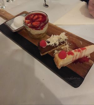 Dessertplatte at Kuli Alma in Frankfurt