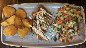 Kebab  at Kuli Alma in Frankfurt