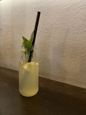 Homemade lemonade (I could have gallons of this)  at Kuli Alma in Frankfurt