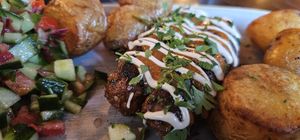 Kabab Close up at Kuli Alma in Frankfurt