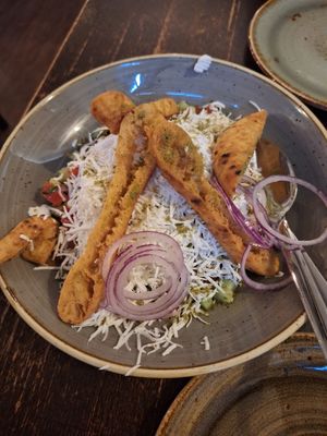 Fattoush-Salat at Kuli Alma in Frankfurt
