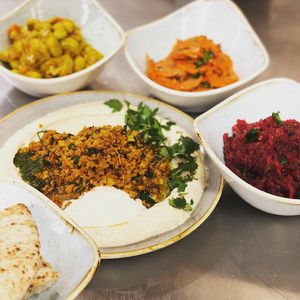 Appetizers  at Kuli Alma in Frankfurt