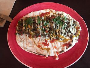 Shawarma  at Kuli Alma in Frankfurt