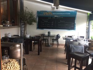 Nice to sit outside.  at Kuli Alma in Frankfurt