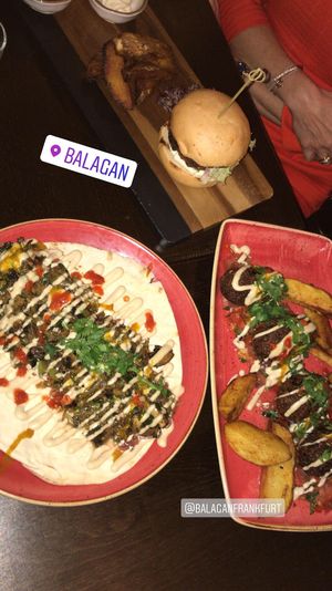 Very delicious food at Kuli Alma in Frankfurt