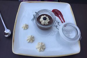 Schoko Mousse  at Kuli Alma in Frankfurt