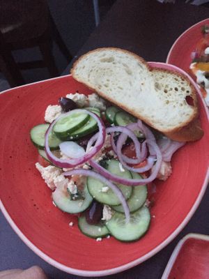 Griechischer Salat  at Kuli Alma in Frankfurt