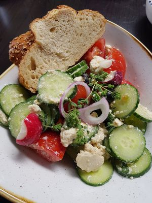 Feta Salat at Kuli Alma in Frankfurt