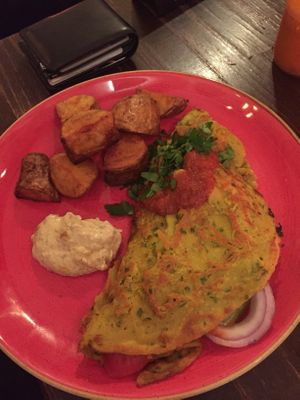 Omelette  at Kuli Alma in Frankfurt