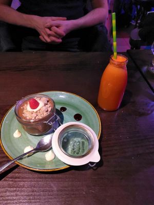 Schokoladenmousse at Kuli Alma in Frankfurt