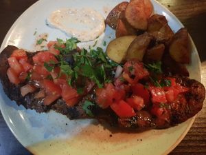 Perfect steak at Kuli Alma in Frankfurt