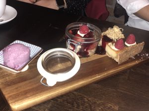 Dessert at Kuli Alma in Frankfurt