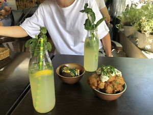 The greatest lemonade  at Kuli Alma in Frankfurt