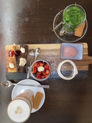 Dessert Platte  at Kuli Alma in Frankfurt