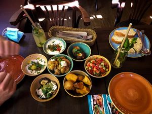 Sunday brunch  at Kuli Alma in Frankfurt