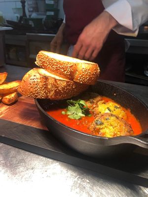 Scharfes Chreime at Kuli Alma in Frankfurt