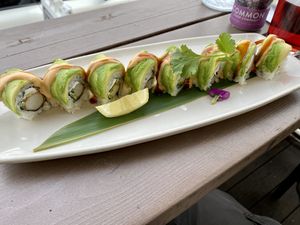 Rocky at NoW Sushi in San Diego