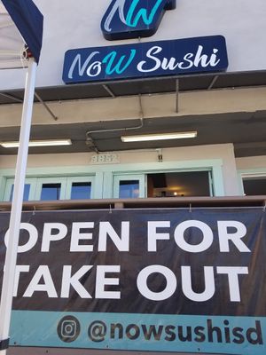 Mission Beach,  San Diego at NoW Sushi in San Diego