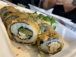 Barbosa  at NoW Sushi in San Diego