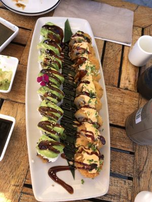 Sushi here is so Amazing!!! Barbosa and Annie rolls at NoW Sushi in San Diego