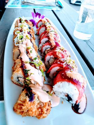 Barbosa, Madi at NoW Sushi in San Diego