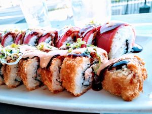 Barbosa, Madi at NoW Sushi in San Diego