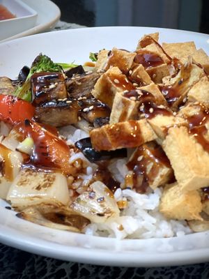Fried tofu  at NoW Sushi in San Diego