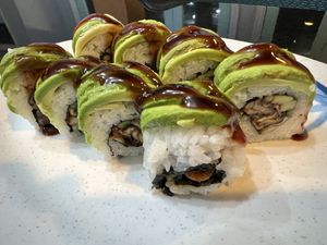 Annie Roll  at NoW Sushi in San Diego