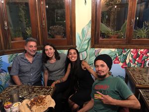 Festejando el cumple sin crueldad y excelente comida y compañía  at Shipibo Bistro Amazonico in Ramos Mejia