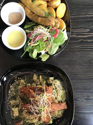 Vegan & vegetarian options  at Marshal Food in Szczecin