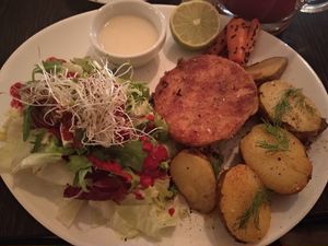 Seleryba (celery a'la fish) at Marshal Food in Szczecin