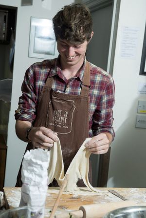 Attendees in action at Made In Hackney in London