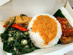Nasi Gulai Ikan Vegan at Loving Hut Express in Medan