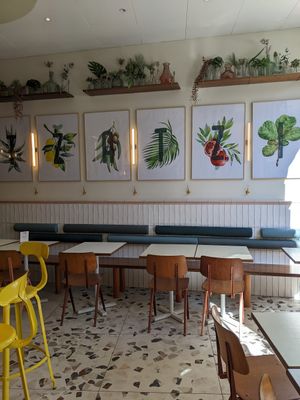 inside at Tzatzi in Strasbourg