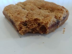 $3.00 Vegan Peanut Butter Blonde: Better than I expected, but could be a bit sweeter at Pisgah Coffee Roasters in Pisgah Forest