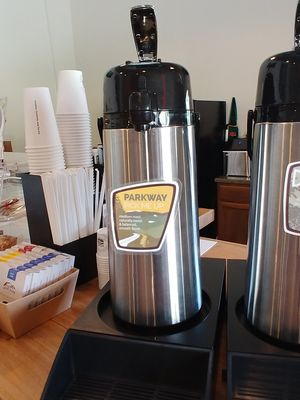 Favorite Coffee: Parkway Pick Me Up at Pisgah Coffee Roasters in Pisgah Forest