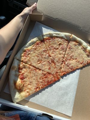 Vegan slices  at Inzillo's in Jackson