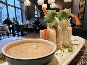 summer rolls  at Banoi  in Neuruppin