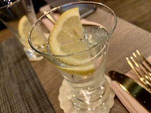 sparkling water at Banoi  in Neuruppin