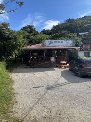from outside  at Orchid Coffee & Restaurant in Monteverde