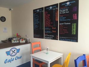 Interior - social media  at Cafe One in Blyth
