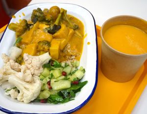 Vegeta bowl at Vegeta - Rue Saint-Augustin in Paris