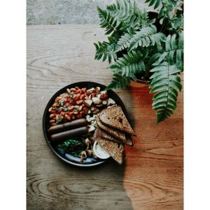 Big breakfast!  at Satellite Cafe in Falmouth