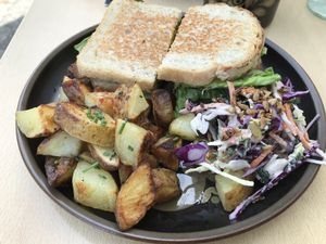 The BLT. So delicious! at Satellite Cafe in Falmouth