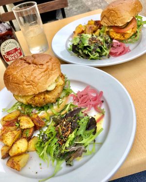 Amazing food  at Satellite Cafe in Falmouth