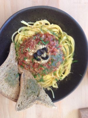 They made the pasta dish gluten free 👍 at Satellite Cafe in Falmouth