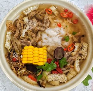 Chicken Hor Fun at Soon Xin Vegetarian in Ipoh