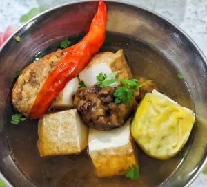 Yong Tau Foo at Soon Xin Vegetarian in Ipoh