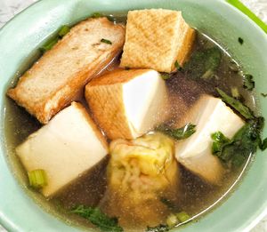 Tofu at Soon Xin Vegetarian in Ipoh